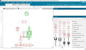 Foto 2: Ook het volledige regelsysteem, inclusief de PID-regelaars, kan binnen de software worden gemodelleerd en gesimuleerd.